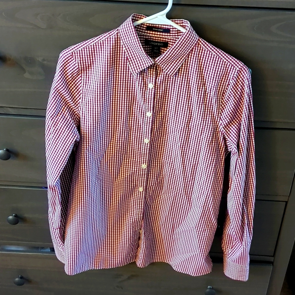Lands end no iron Supima 6 tall